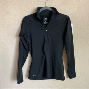 Women’s Nike Pro Running Top - Black, Medium